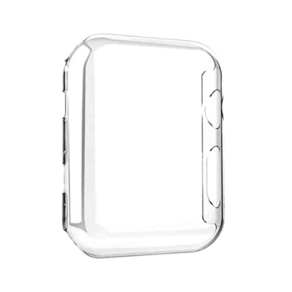 TPU Protective Screen Case for 38mm Apple Watch - Clear