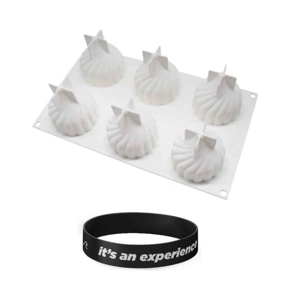Non-Stick 6 3D Russian Tale Silicone Dessert Baking Mould