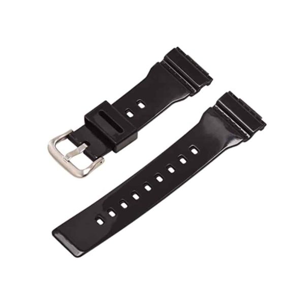 Replacement Silicone Strap for Casio Baby-G BA-110- Black