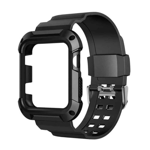 38/40/41mm Apple Watch Zonabel rugged strap - Black