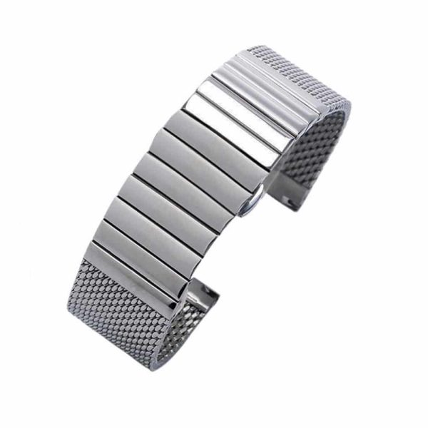 22mm Stainless Steel Band - Silver