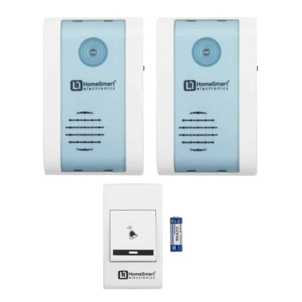 Home Office Apartment Wireless Battery Door Chime- 1:2