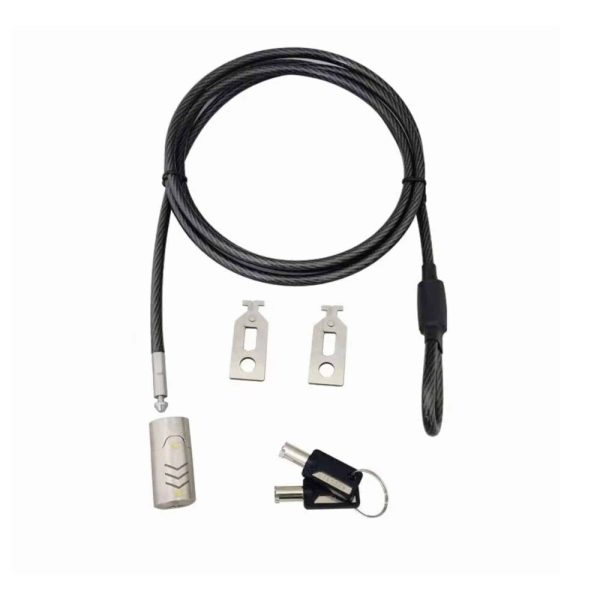 Key Type Security Desktop PC Computer Steel Wire Lock Cable