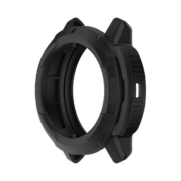 PC Case Compatible with Garmin Instinct Crossover 45mm - Black