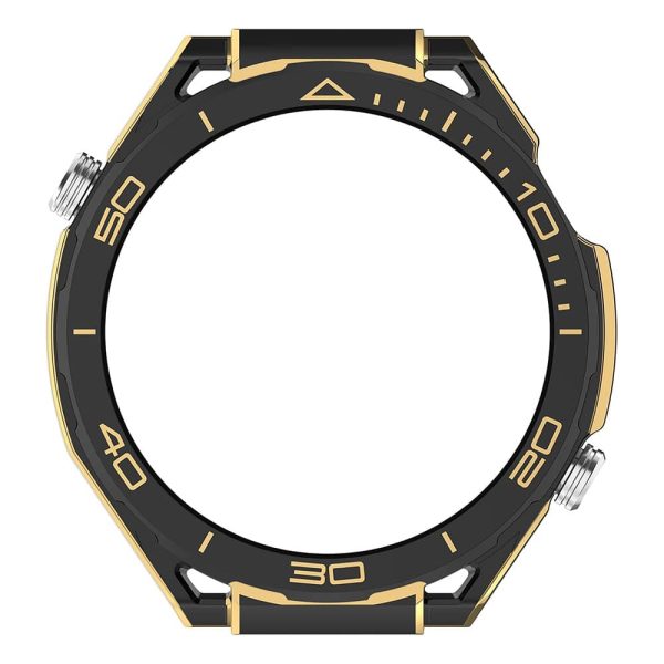 PC Hollow Bump Guard Case for Huawei Watch 4 Pro- Black