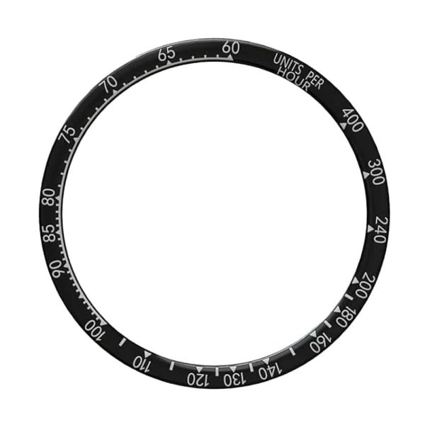 Stainless Steel Bezel for Garmin Fenix 8 Solar 47mm- Black